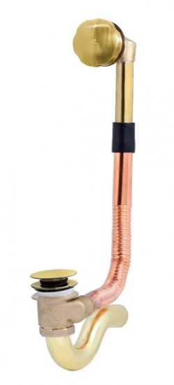 8004-G Обвязка для ванны KAISER автомат латунь Gold